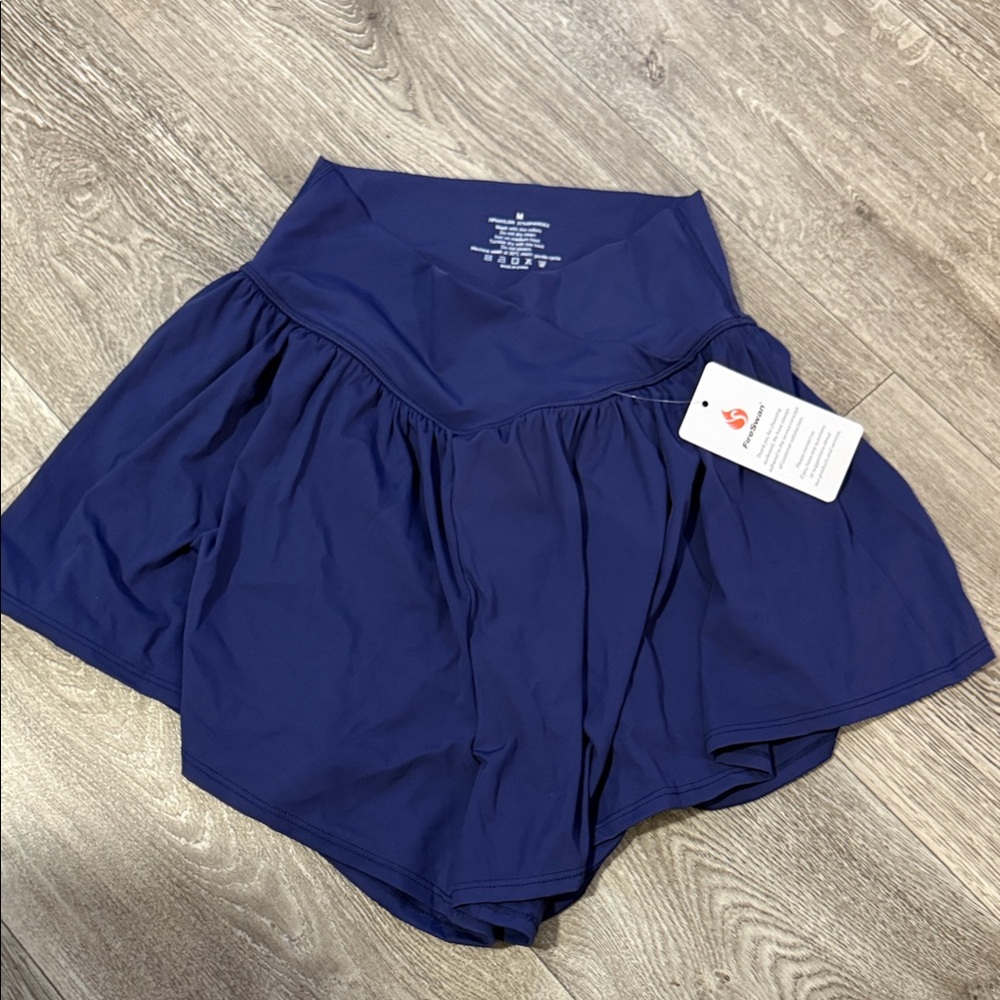 Amazon Women's Athletic Shorts - Deep Blue